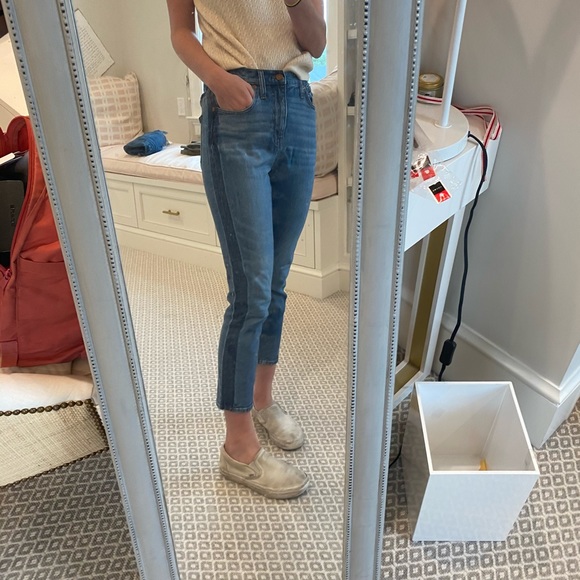 MADEWELL JEANS WITH STRIPE!! - Picture 6 of 8